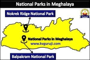 National Park in India Map (Meghalaya)