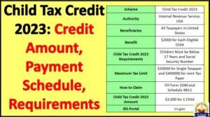IRS Child Tax Credit 2024: Credit Amount, Payment Schedule, Tax Return