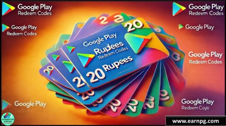 ₹20 Google Play Redeem Code Today