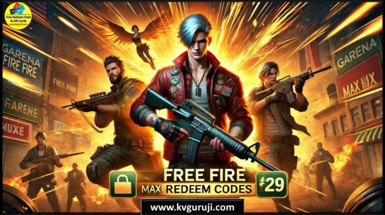 ₹29 Garena Free Fire Max Redeem Codes 1 January 2026