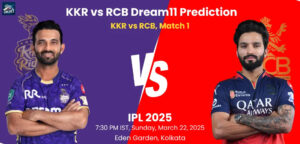 Match 1 KKR vs RCB Dream11 prediction IPL 2025: Full Squads 1 Match 1 KKR vs RCB Dream11 prediction, IPL 2025: full squads