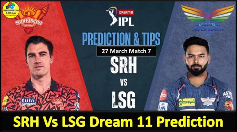 Match 7 SRH Vs LSG Dream11 prediction IPL 2025 Today: Fantasy Tips