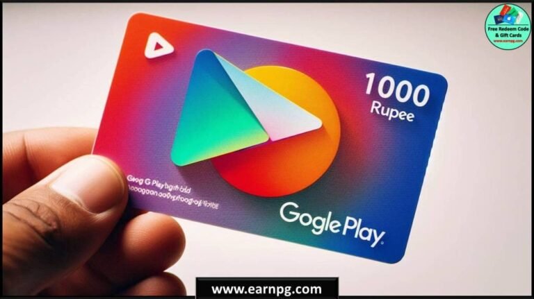 ₹1000 Rupee Google Play Redeem Code Today 2025: Generate Free