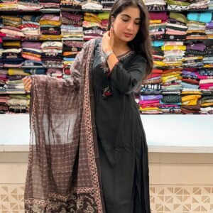 Elegant Black Kurta Set