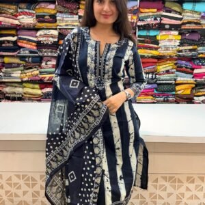 Bold & Beautiful Blue Kurta Set