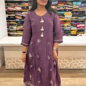 Royal & Radiant Purple Kurta Set