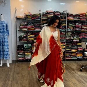 Festive Glow Burnt Orange Chanya