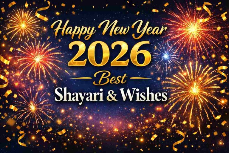 New Year Shayari | Happy New Year 2026 Shayari |New Year Wishes in Hindi PDF