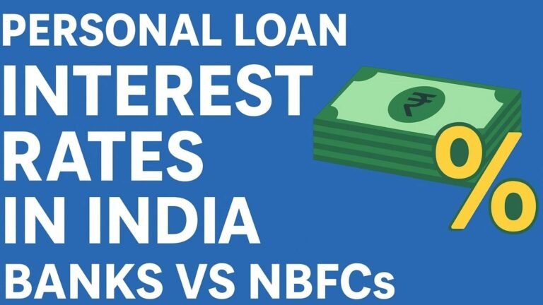 Personal Loan Interest Rates in India (Bank vs NBFC Comparison)