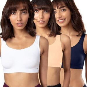 Full Coverage Slip On Everyday Bra Pack of 3
