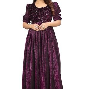 Fashion Elegant Women's Long Gown | Anarkali Style
