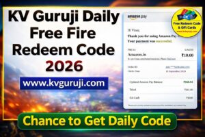 Best Cashback Cards to Earn Redeem Codes in India (2026 Simple Guide) 1 KV Guruji Redeem Code Free 2026