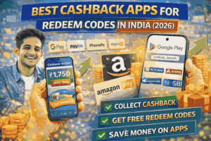 Best Cashback Apps for Redeem Codes in India (2026 Easy Money Guide) 1 Best Cashback Apps for Redeem Codes in India (2026 Easy Money Guide)