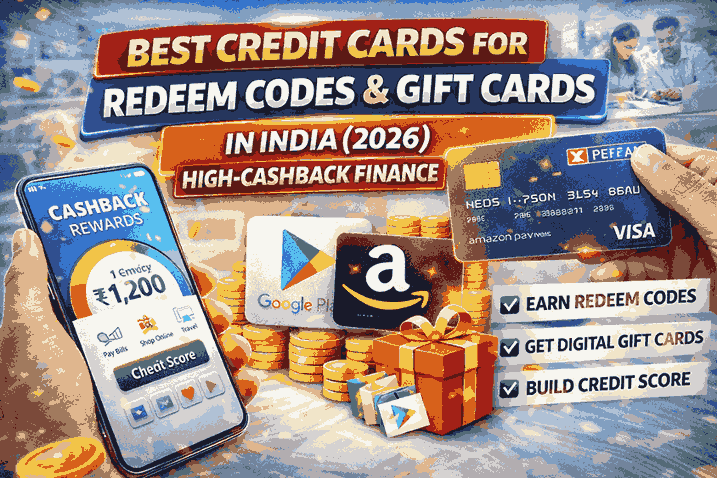 Best Credit Cards for Redeem Codes & Gift Cards in India 2026