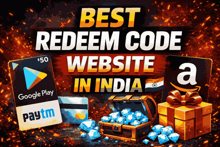 Best Redeem Code Website in India – Get Free Rewards, Gift Cards & Daily Codes