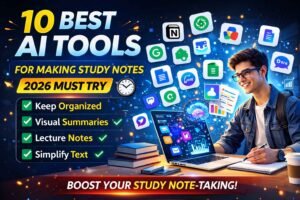 10 Best AI Tools for Making Study Notes (2026)