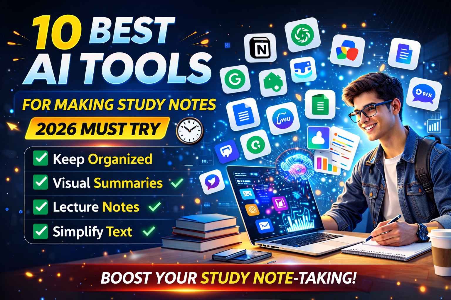 10 Best AI Tools for Making Study Notes (2026)