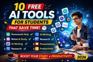 10 Free AI Tools for Students That Save Time (2026)