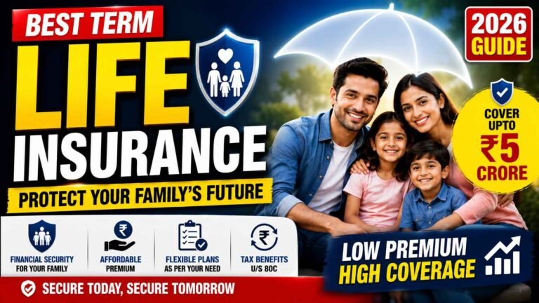 Best Term Life Insurance Plans in India 2026